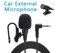 Microphone Audio de voiture avec prise Jack 3.5mm, Mini Microphone externe filaire, stéréo, pour SONY JVC PIONEER, accessoires portables, 1 pièce