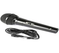 Microphone audio dynamique 600 Ohm avec câble de 3 mètres et connecteur jack pour karaoké