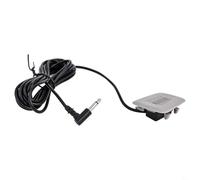 Microphone audio externe filaire stéréo 3,5 mm avec boîtier en ABS et support de panneau de toit, compatible avec les modèles pour Clear In-Car V