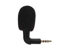 Microphone avec Prise Omnidirectionnelle 3,5 Mm, Large applicabilité pour Le Chat Vocal, Plug and Play pour Divers Smartphones