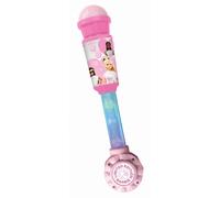 Microphone barbie avec tube lumineux et enceinte multicolore TU