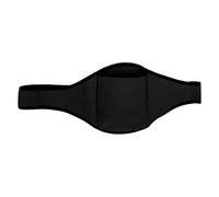 Microphone Belt Bag, Fitness Waist Pouch, Speaker Carrier, Adjustable Expansion Pack, 44,09 x 6,1 pouces, Lightweight, for Yoga Theater Workout Gym Travel Dance Instruction Use, Noir ,