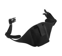 Microphone Belt, Waist Bag, Audio Pouch, Adjustable Neoprene Strap, Anti-Drop Wireless Holder, for Theater Fitness Training Yoga, 4.72x3.54 inches, Black Color, 1 Piece
