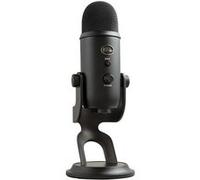 Microphone Blue Yeti filaire pour PC Mac Noir Noir A