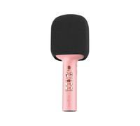 Microphone bluetooth avec haut-parleur mxbm-600 - rose- maxlife