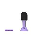 Microphone bluetooth pailletté Lalarma Copenhagen Violet 20,5x9 cm