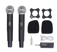Microphone Bluetooth professionnel avec conception de bobine dynamique, basses élevées pour les performances sur scène, chant de chanson K, alliage d'aluminium