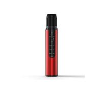 Microphone Bluetooth Sans Fil Stéréo Or Avec Effets Sonores Et Haut-Parleur Rouge