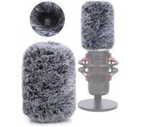 Microphone Bonnette,Mousse Micro¿Bonnet Anti Vent en Plein air pour le Microphone USB HyperX QuadCast S