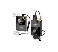 Microphone boomx-d d1 2. 4g micro cravate sans fils système clip-on avec écran lcd, prise en charge de la surveillance audio - noir
