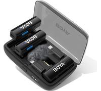 Microphone BOYALINK V2.0 3,5 mm Sans fil Système X2 Lightning USB-C