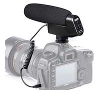 Microphone Canon Fusil sur caméra, BOYA BY-VM600 Microphone à condensateur Micro vidéo pour appareils Photo Canon Nikon Caméscope Sony Pentax Entretien Professionnel Enregistrement en Studio Youtube