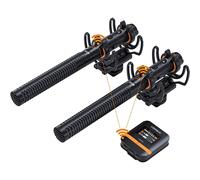 Microphone canon sans fil Comica VM40COMBO double canal + 32 Go de mémoire intégrée. | ✅ Black Friday