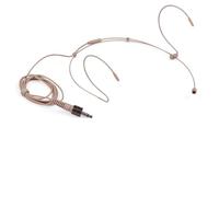 Microphone Casque Unidirectionnel pour l'enseignement de la Parole, Micro à Double Crochet d'oreille à Large Application pour L'interprétation, 1 * Microphone (Prise verrouillable de 3,5 mm)