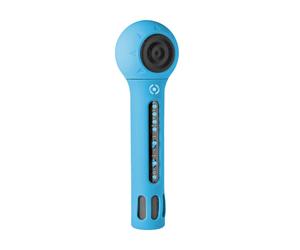 Microphone Celly Kidsfestival bleu avec haut-parleur Bluetooth bleu