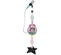 Microphone - Claudio Reig - Monsterhigh - Rose - Pour Enfants - Alimentation Par Piles