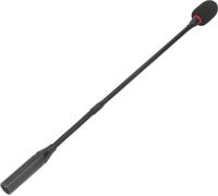 Microphone col de cygne 17,7 pouces Fiche flexible de réduction du bruit avec indicateur de puissance pour les salles de réunion