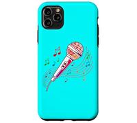 Microphone coloré - Micro Note de Musique Arc-en-Ciel - karaoké Coque pour iPhone 11 Pro Max