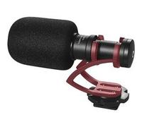 Microphone Comica Microphone CVM-VM10II Professionnel Cardioïde Directionnel pour GoPro Micro caméras Smartphone-Rouge