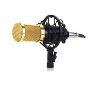 Microphone Computer Condenser PC Gaming Mic Great for Gaming Podcast LiveStreaming Youtube Recording Plug Play with Shock Mount Ideal for Gift Black