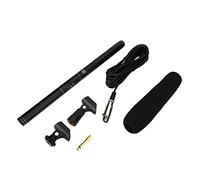Microphone Condensateur Directionnel, Haute Sensibilité, Réponse Fréquence Optimale, Pour Interviews et Vidéos - Enregistrements Professionnels, Compatible Caméra & Caméscope, Podcasters & Créateurs
