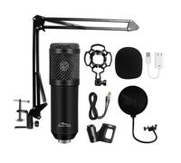Microphone streaming condensateur support réglable accessoires Media-Tech