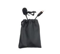 Microphone cravate antibruit pour caméra d'action Clip microphone auditif pour caméra extérieure Vlog