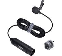 Microphone Cravate, Cvm-V02O Micro Cravate Compact, 4.5M Microphone Pour Canon Nikon/Sony/Appareil Photo Reflex/Numérique Smartphone Podcast Interview[Z3919]