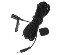 Microphone Cravate Filaire à Condensateur pour Saxophone Pince Métallique | Prise Jack 3,5mm, Fixation Légère et Stable, Utilisation Mains Occupées pour Flûte, Répétitions, Enseignement
