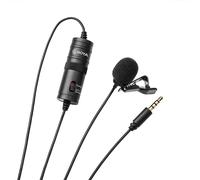 Microphone cravate filaire pour smartphones et appareils photo, connecteur TRRS