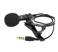 Microphone cravate Lavalier à pince, Mini Jack 3.5mm, pour discours et discours, câble Long de 28mm