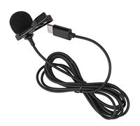 Microphone Cravate Professionnel pour Appareils de Type C - Micro Filaire Mains Libres à Clipser pour Enregistrement Sonore Clair - Idéal pour Les Interviews, Les Discours et