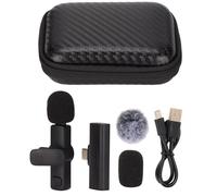 Microphone cravate sans fil à condensateur haute sensibilité pour une capture sonore optimale, un son cristallin grâce à sa puce de réduction de