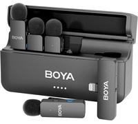 Microphone Cravate Sans Fil - BOYA - BY-V4D - Compatible iPhone - Autonomie 18h - Portée 200m