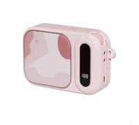 Microphone cravate sans fil pour enseignants, système sonore à haut volume avec design allumé, parfait pour les présentations en classe, les séances d'entraînement pour les sessions (M99 rose)