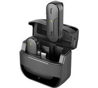 T'nB - Micro Cravate sans Fil avec boîtier de Charge, Technologie de réduction de Bruit, Plug and Play- Noir