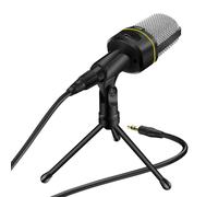 Microphone de Bureau branchement Jack 3.5mm avec Support LinQ Noir