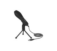 Microphone de Bureau DELOCK 65939 USB 2.0 Noir
