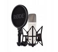 Microphone de chant - micro a main - micro cravate - micro dynamique - accessoires micro Rode Microphone Signature NT1 Blanc