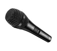 Microphone de chant Sennheiser XS 1 Type de transmission:filaire avec pince, avec sacoche, interrupteur