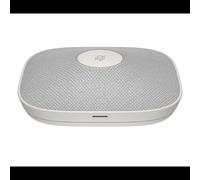 Microphone de conférence HP B22X4AA -35dB SNR 68dB filaire blanc montage table câble 6m - dimensions 92x92x24mm poids 120g température 0-40°C