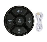 Microphone de Conférence USB, Microphone de Bureau Microphone Omnidirectionnel de Vidéoconférence Microphone de Haut-Parleur PC USB pour Réunion, Plug and Play.