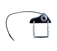 Microphone de contact piézo portable pour guitares acoustiques violon (noir)