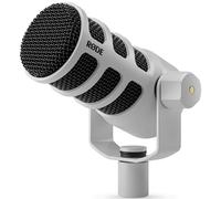 Microphone de diffusion dynamique USB RØDE PodMic Blanc