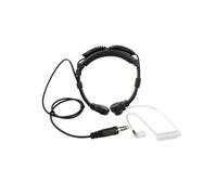 microphone de Gorge, Prise de Casque de Microphone de Contrôle de Gorge Robuste RéTractable (PTT N'Est Pas Inclus)