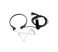 Microphone de Gorge PTT Laryngofon Air Tube Headset Oreillette pour UV-5R UV B5 -3TP UV-5X