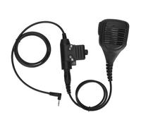 Microphone de haute qualité, son clair en réception : microphone cravate haut de gamme pour la police, compatible avec les radios Motorola.