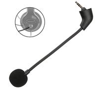 Microphone de jeu détachable, technologie de réduction du bruit, perche de microphone omnidirectionnelle, flexible à 360, portable,