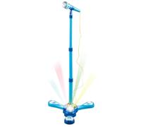 Microphone de karaoké - ABS 680 g - 680 g - Support réglable coloré - Jouet chantant avec lumière - Jouet de commentaire vocal - Microphones de karaoké - Étudiante pour filles