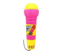 Microphone de karaoké pour - Amplificateur vocal Echo - Microphone changeant de son Magic Sound - Modulation de fonctionnement sans batterie - Jouet de performance pour les pour jouer